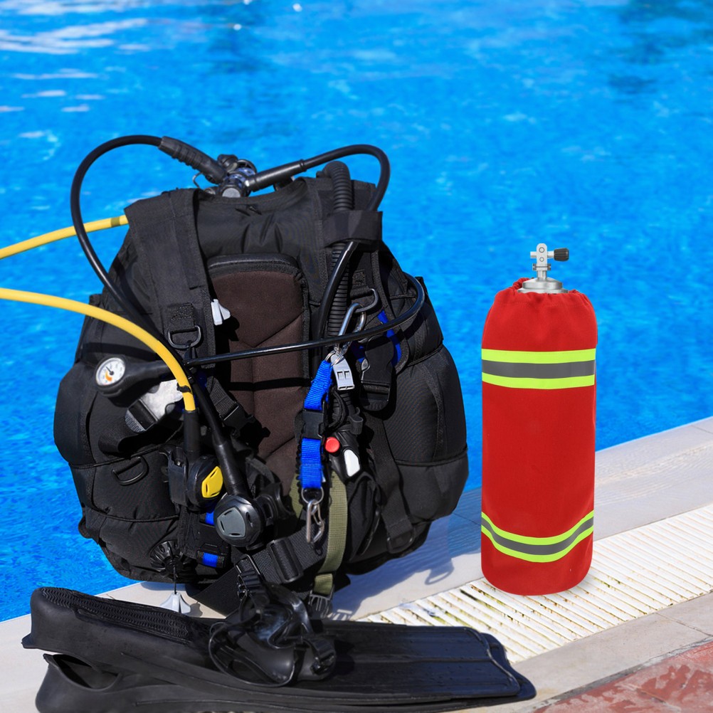 Gas Bottle Protective Cover Cylinder Air Breathing for Safety Gear Tank