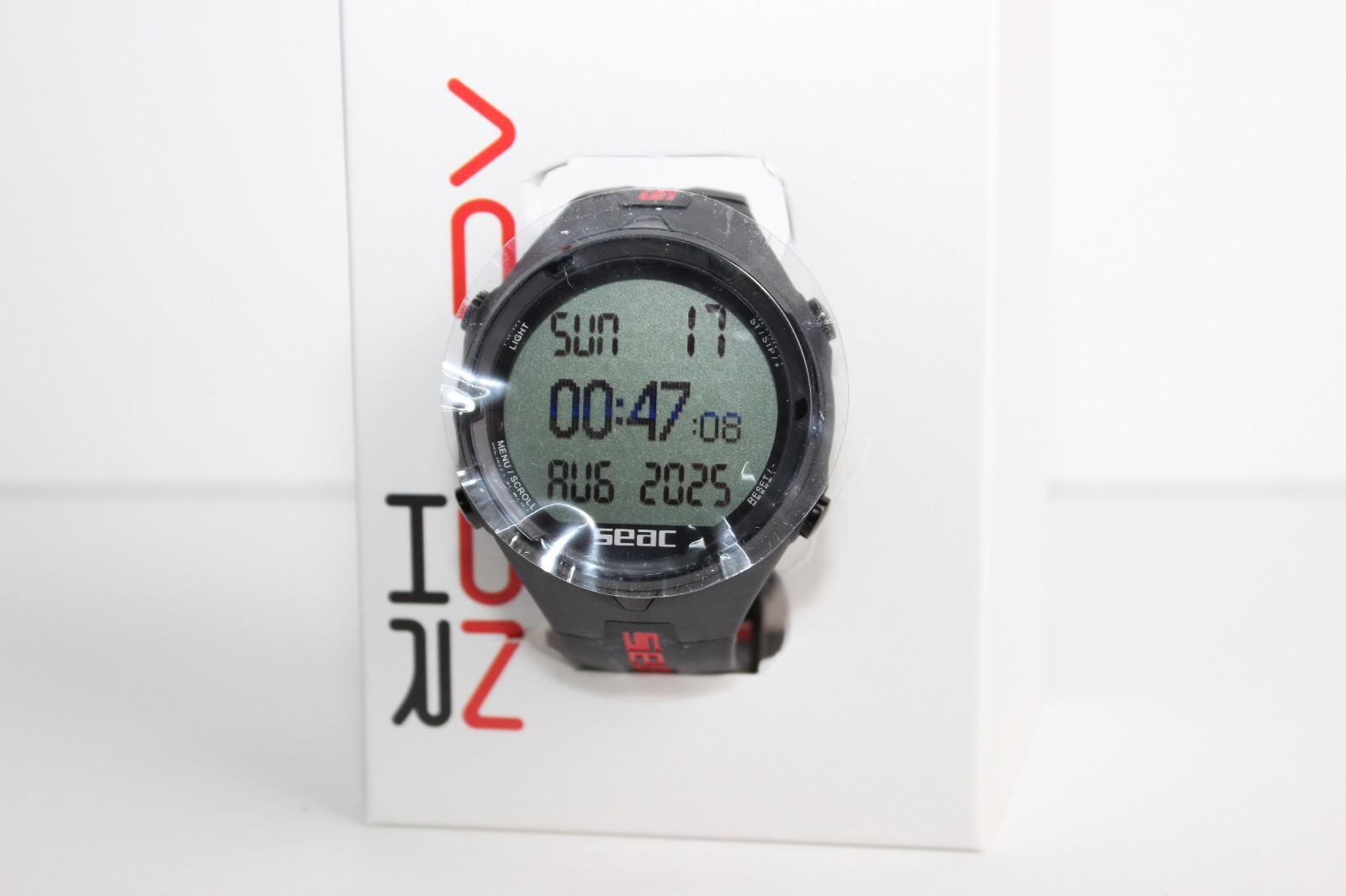 Seac Action HR Dive Computer Scuba Freediving Gauge Mode with LCD Display