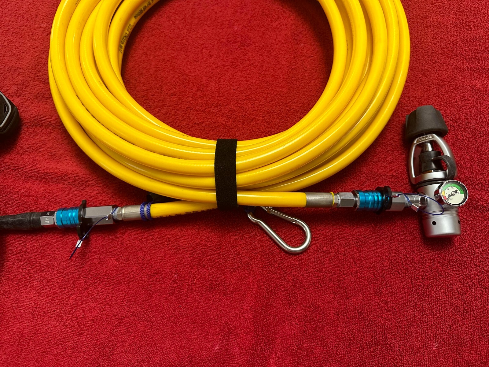 1st and 2nd stage 75′ Hookah Diving package Hog Nano Regulators JUST ADD A TANK