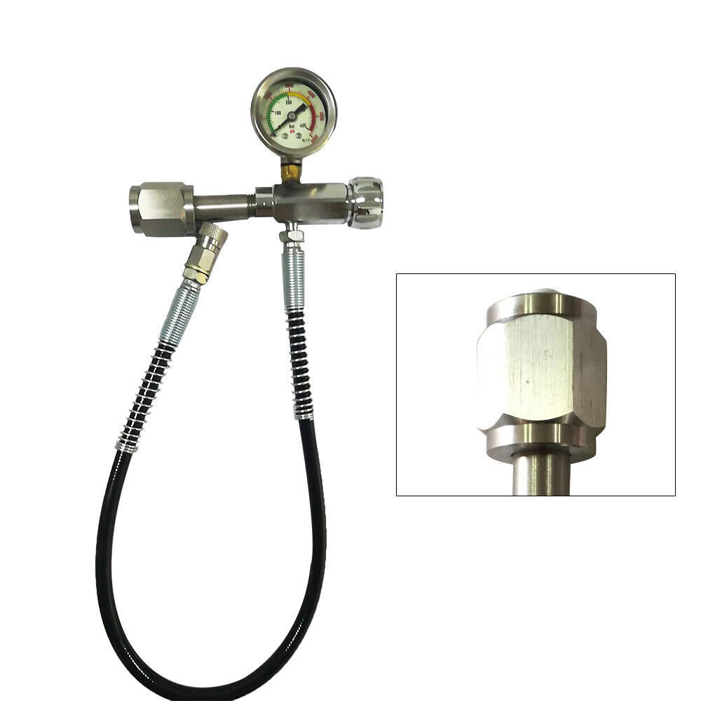 CGA347 Fill Station PCP SCBA Charging Adapter with 1 Hose 60cm Kit set