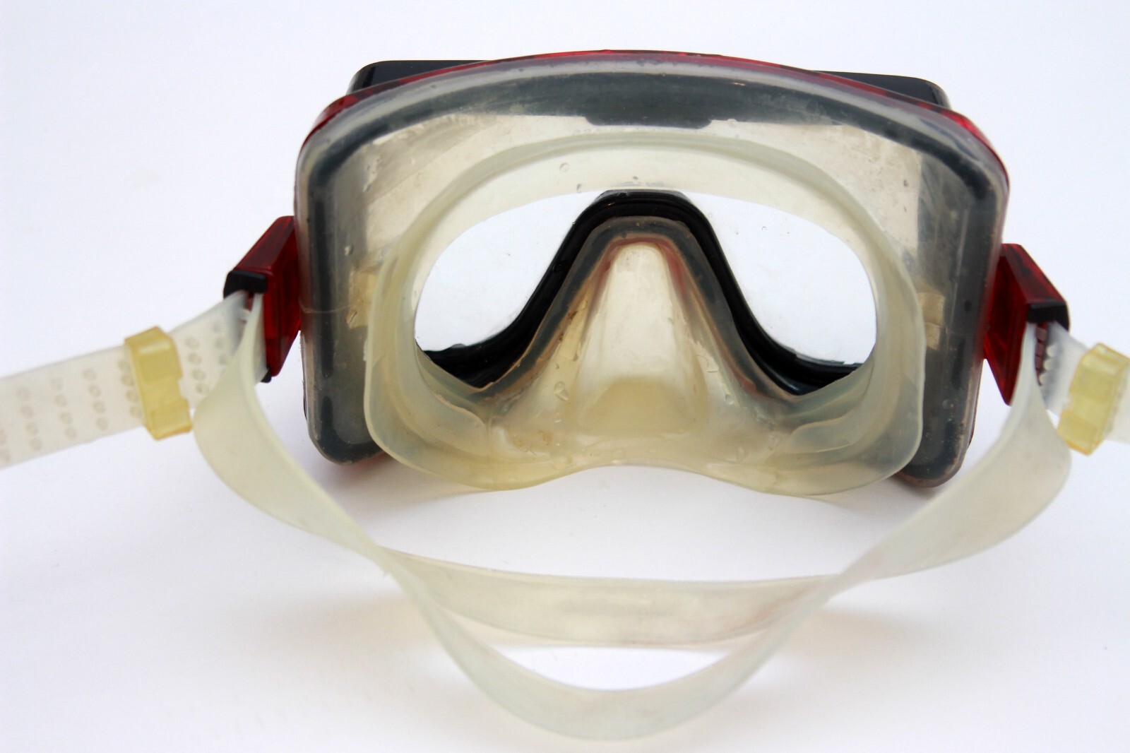 Vintage Techni Pro Diving Snorkeling Mask Tempered Glass Made in Taiwan