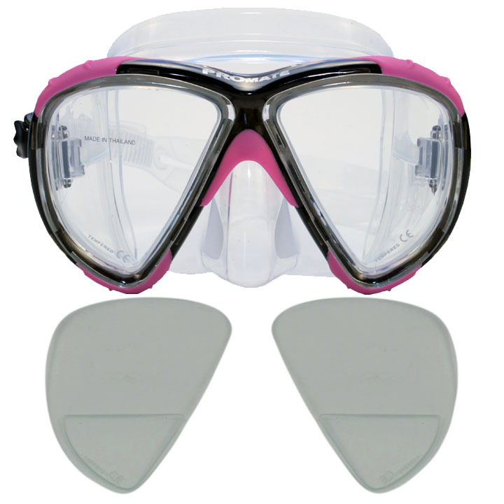 Promate MK265 Scuba Dive Prescription Gauge Reader Bifocal Mask +2.25