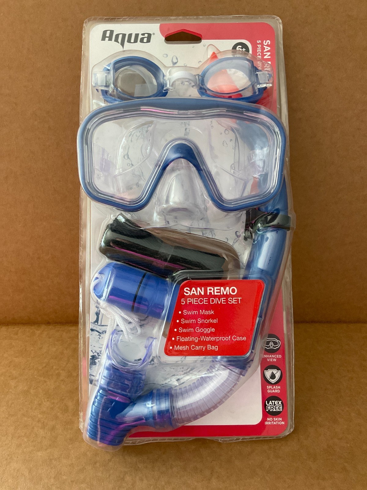 Aqua Swim Polycarbonate 5 pc Dive Set MFR #: AQK1523A