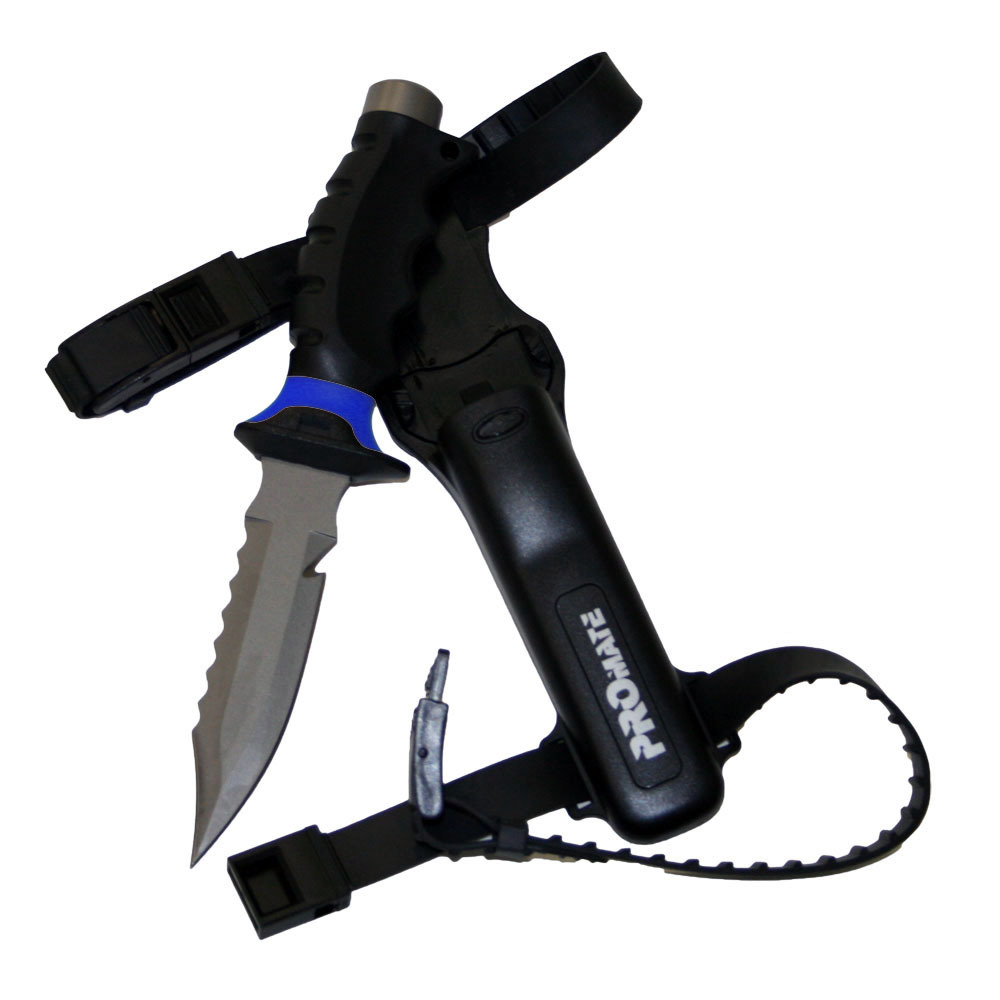 Sharp Tip Titanium Blade Scuba Diving Snorkeling Knife Full Tang (5″ Blade)