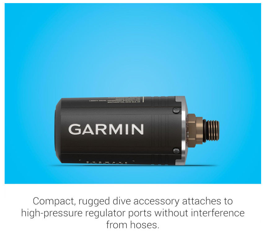 Garmin Descent T2 Transceiver Subwave Wireless Communication w/ Wearable4U PBank