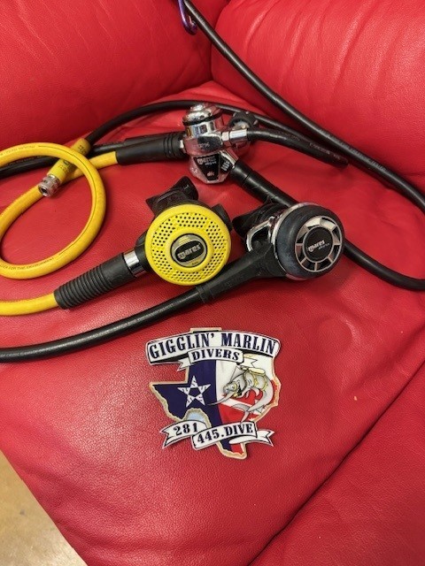 SCUBA REGULATOR – MARES, ABYSS 22, AXIS OCTOPUS, BCD Hose
