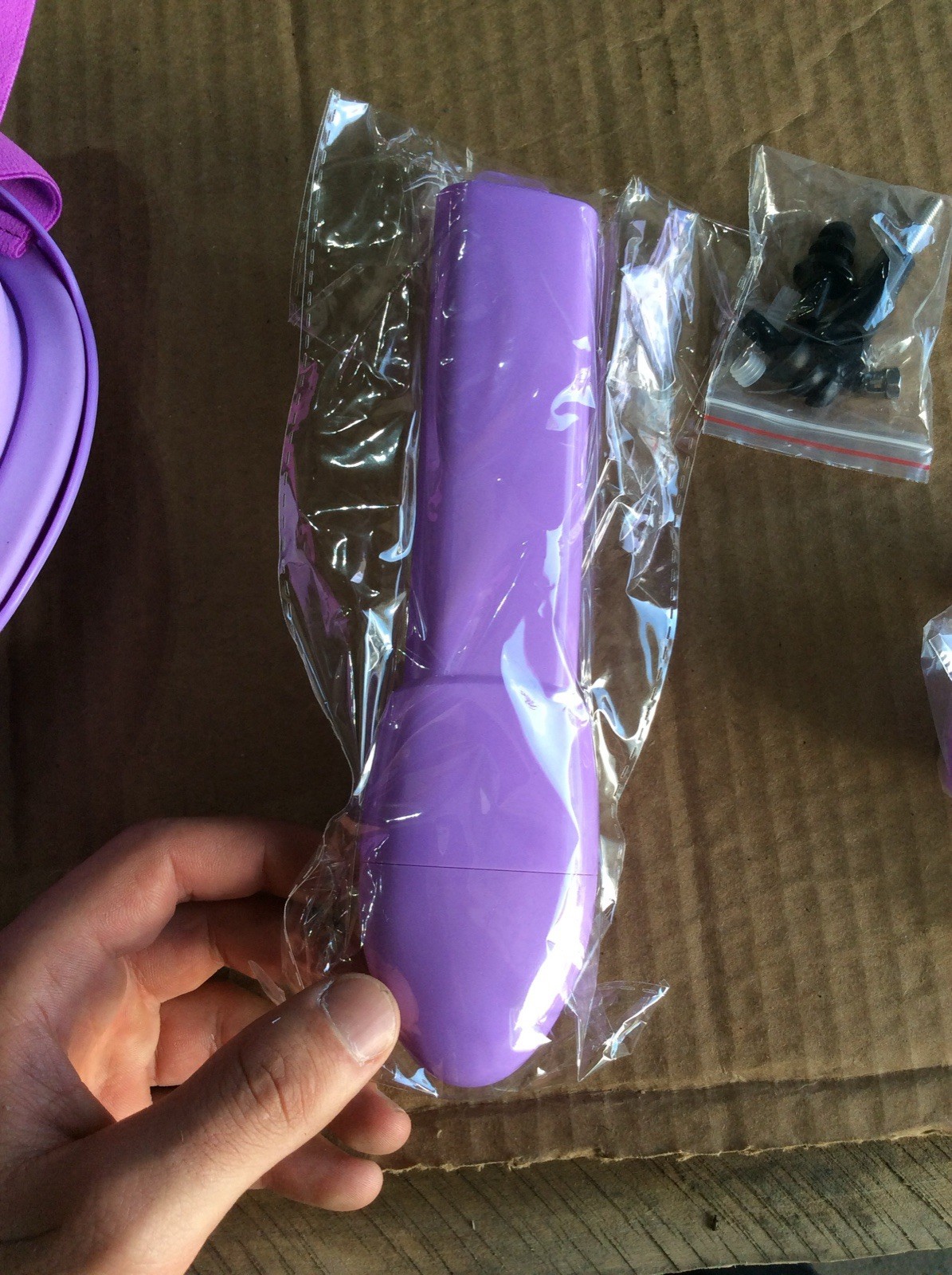 Full Face Snorkel Diving Mask XS – Purple Anti-Fog Swim Gear with Accessories