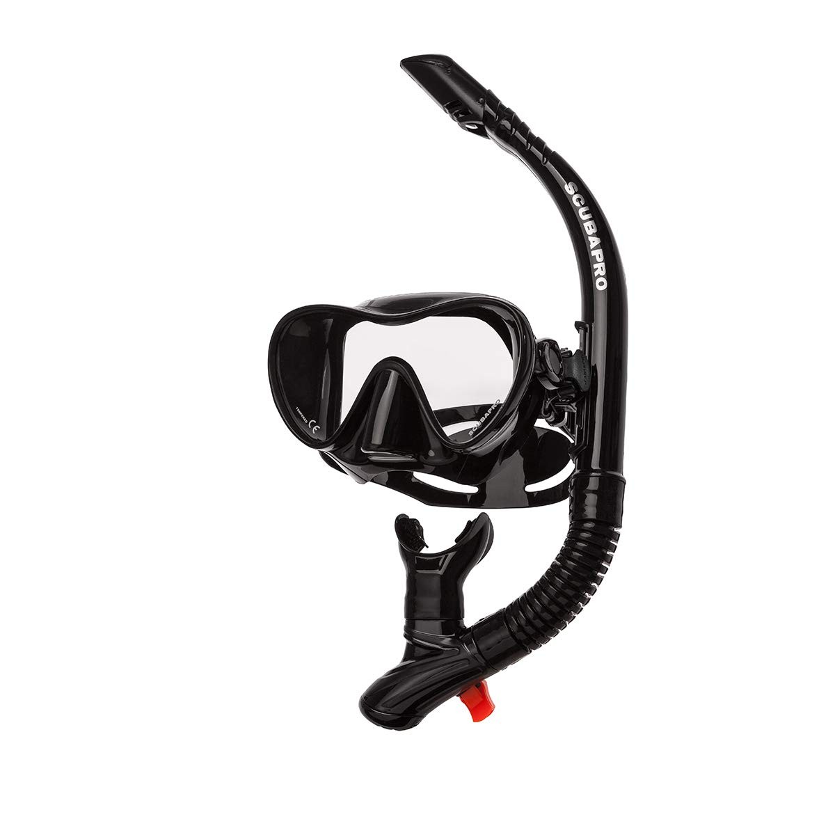 SCUBAPRO Trinidad 3 Snorkeling Mask and Snorkel Combo Adult One Size Black