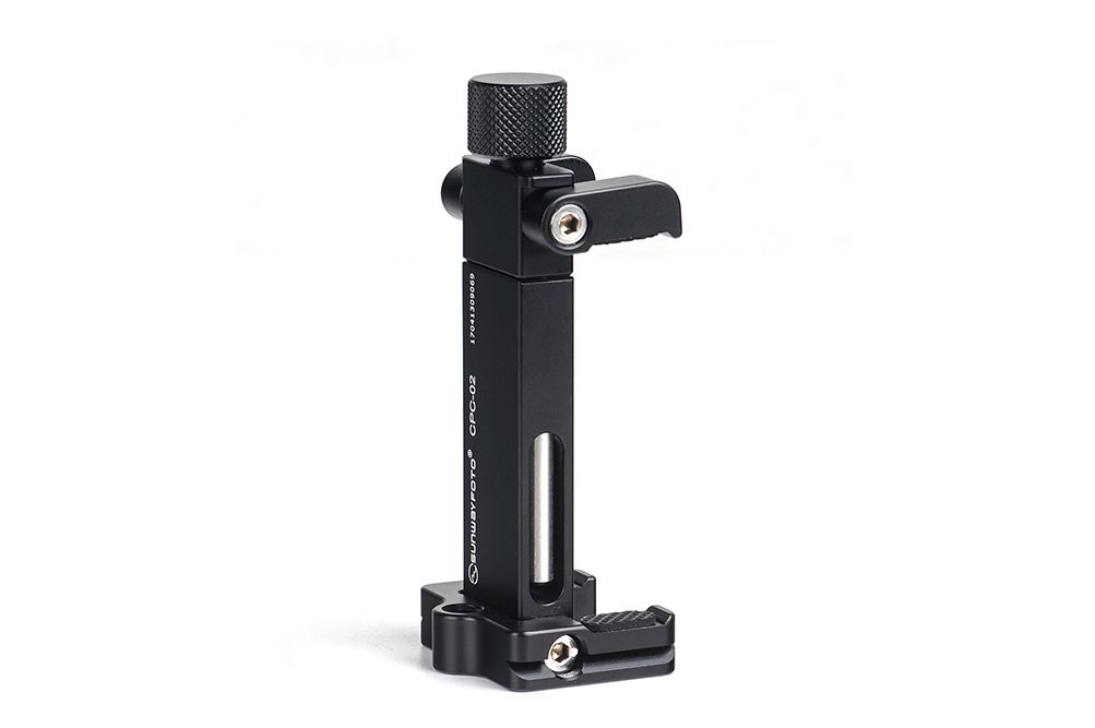 Sunwayfoto CPC-02 Phone Clamp Tripod Stand Smartphone Black Anodized