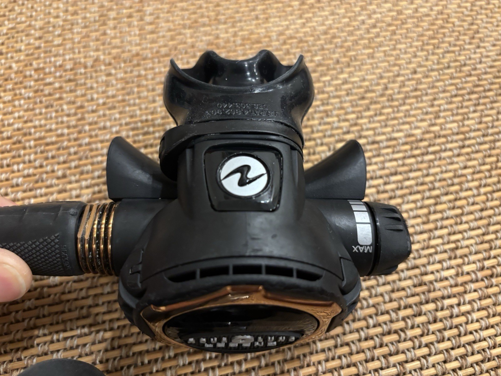 Aqua Lung Legend Gold Regulator Set for Scuba Diving 1st 2nd Stage Yoke