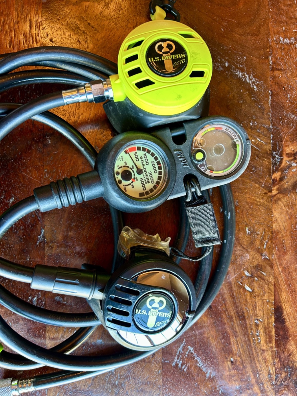 US Divers SEA4 regulator/Matrix computer