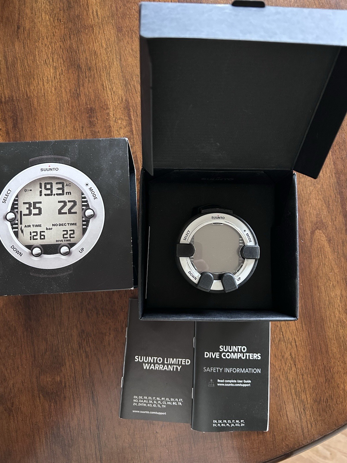 Suunto Vyper Novo Dive Computer for Scuba Diving with Original Box and Manuals