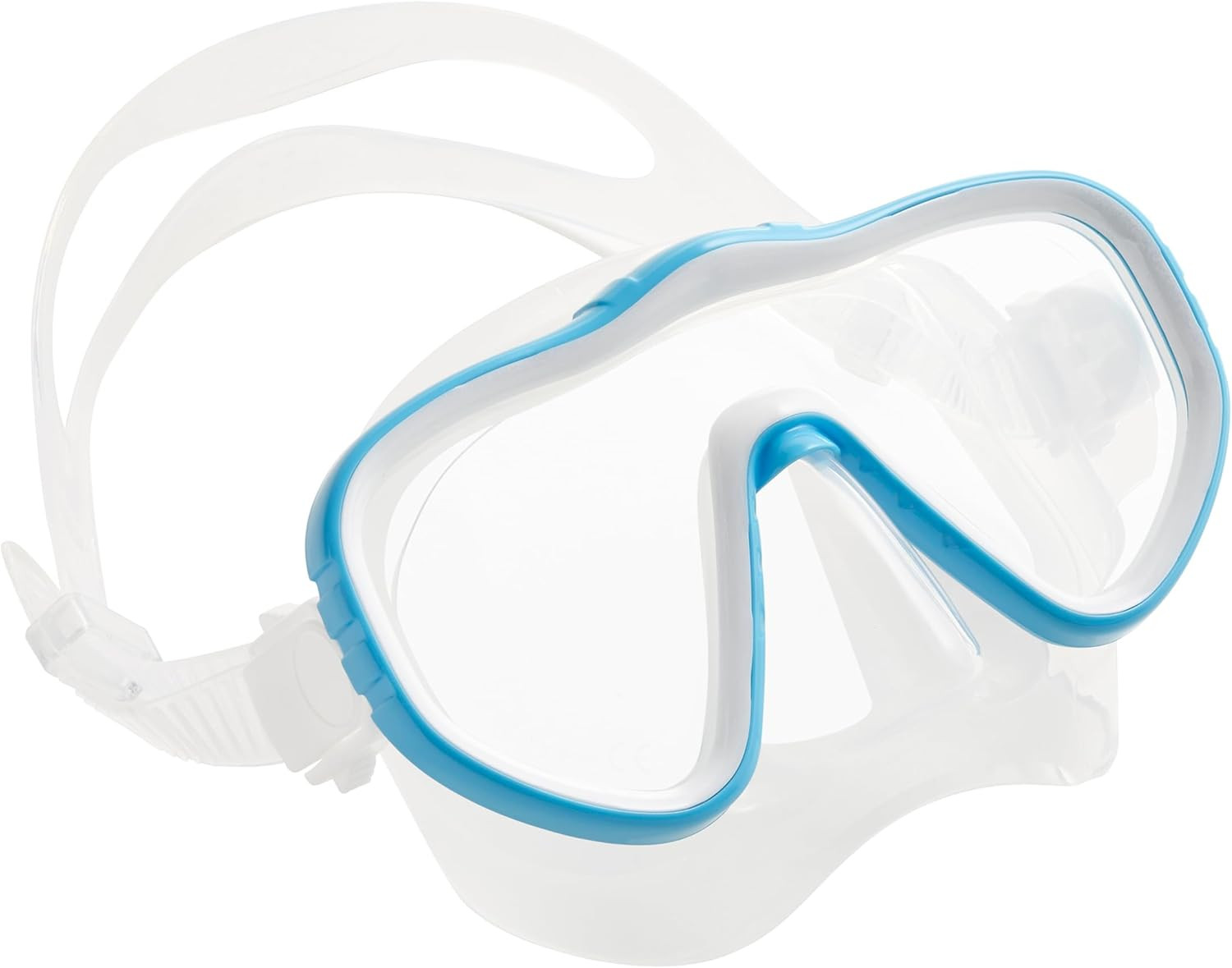 Kraken Aquatics Scuba Diving Mask – Tempered Single Lens Glass Anti-Fog Snorkel