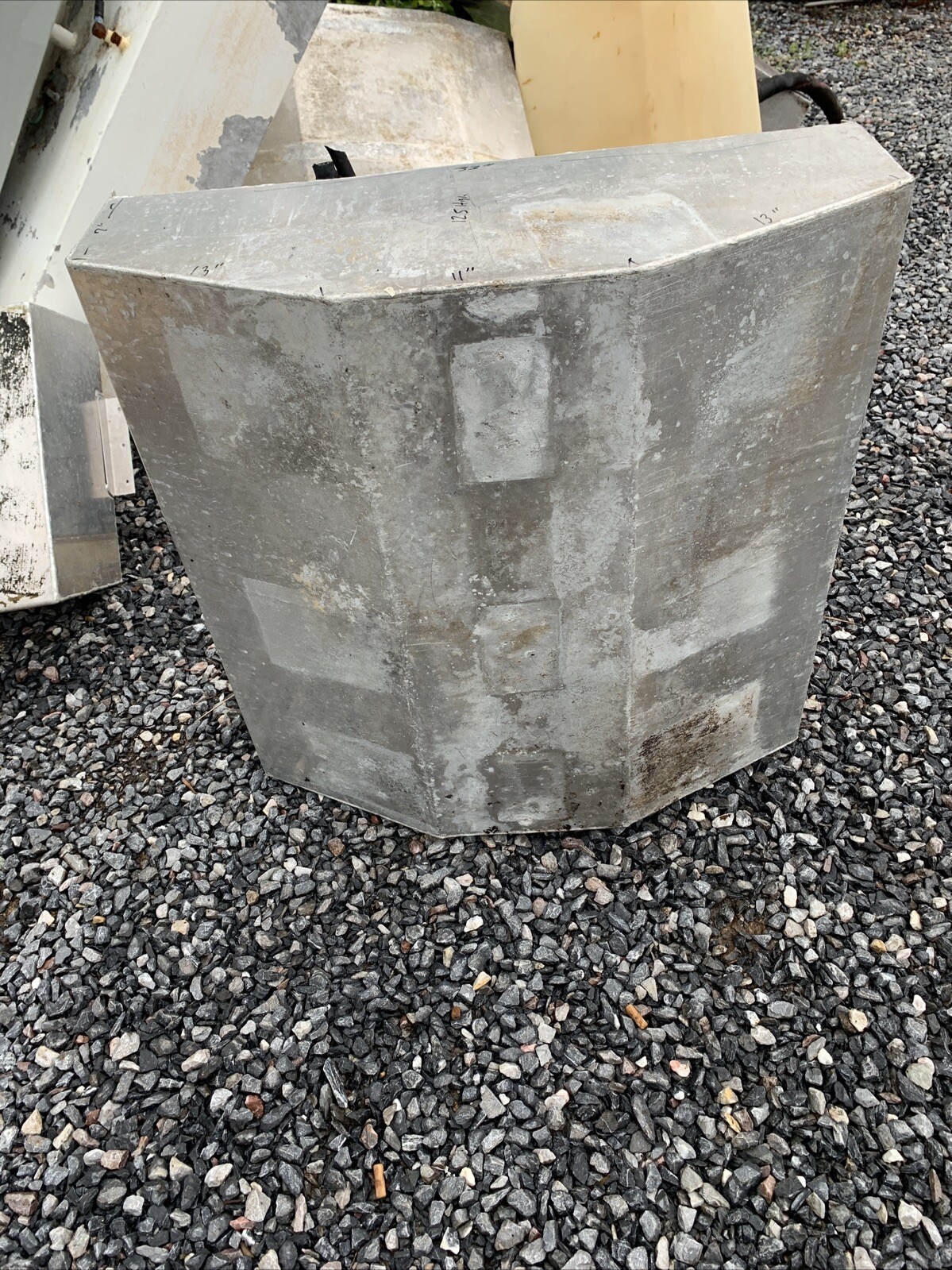 Marine Fuel Tanks Aluminum Gas Tank Fuel Cell 40 Gallons 420