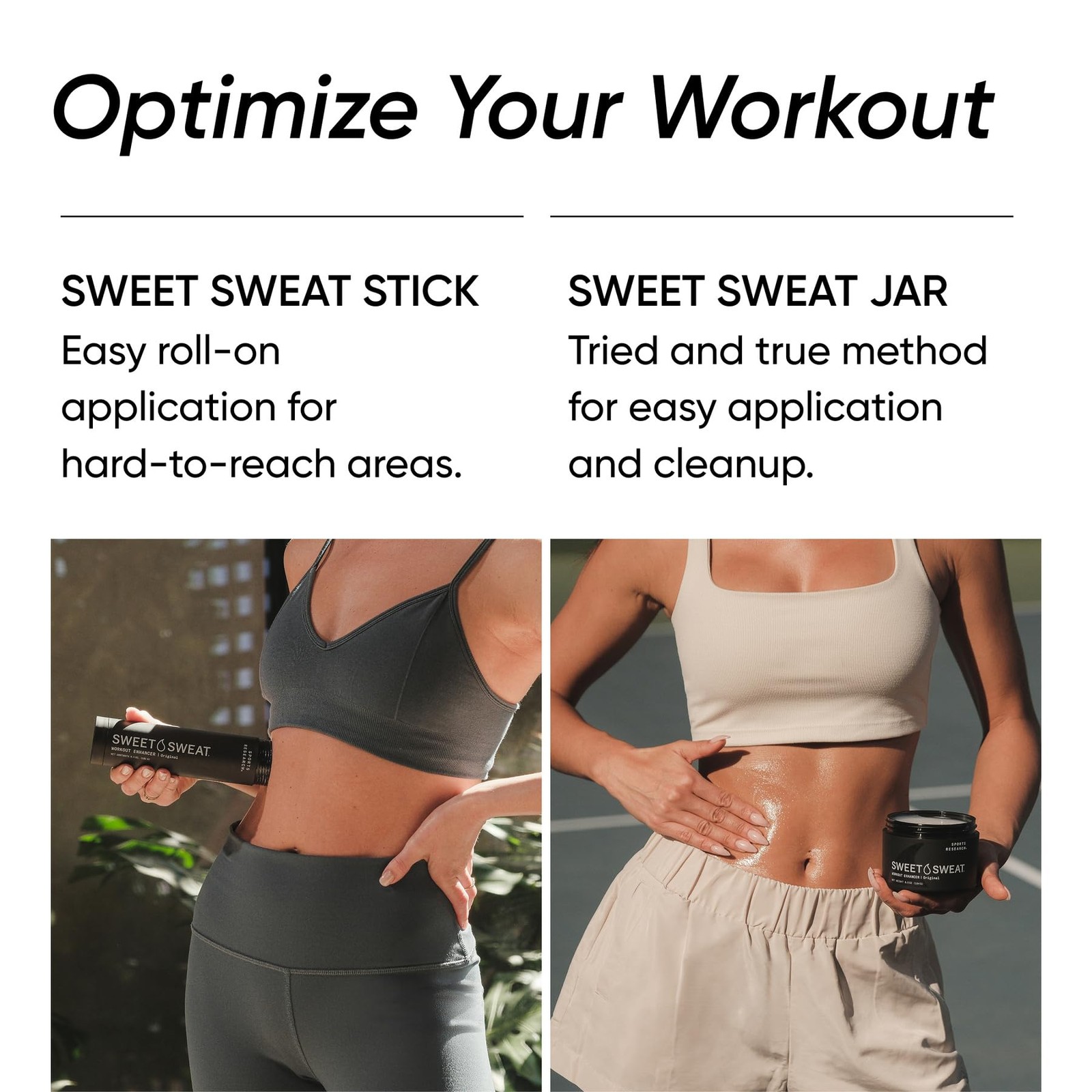 Sweet Sweat ‘Workout Enhancer’ Gel | 6.5oz Jar 6.5 Ounce Jar, Original