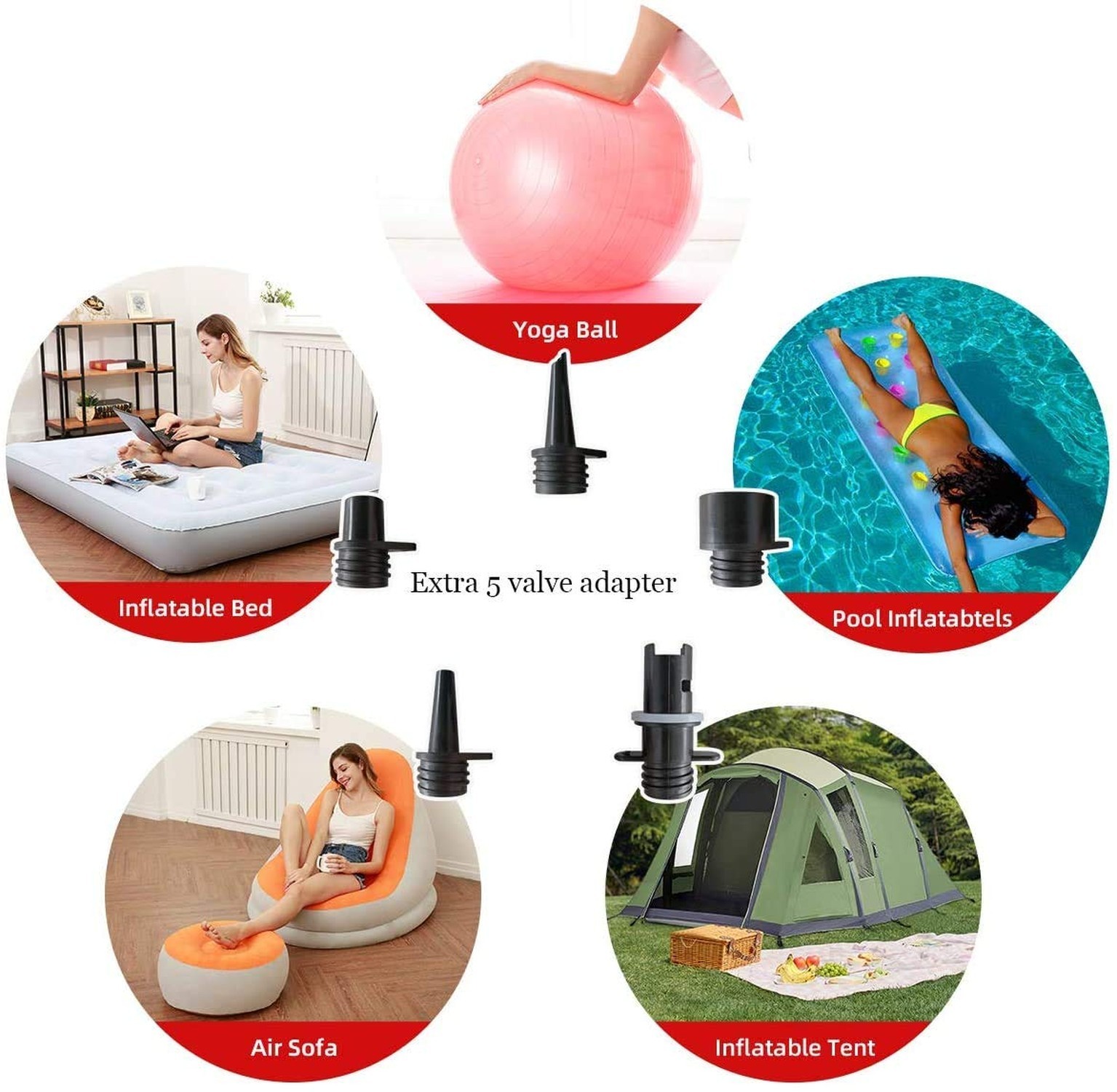 20PSI High Pressure SUP Electric Air Pump,Dual Stage Inflation Paddle Board P…