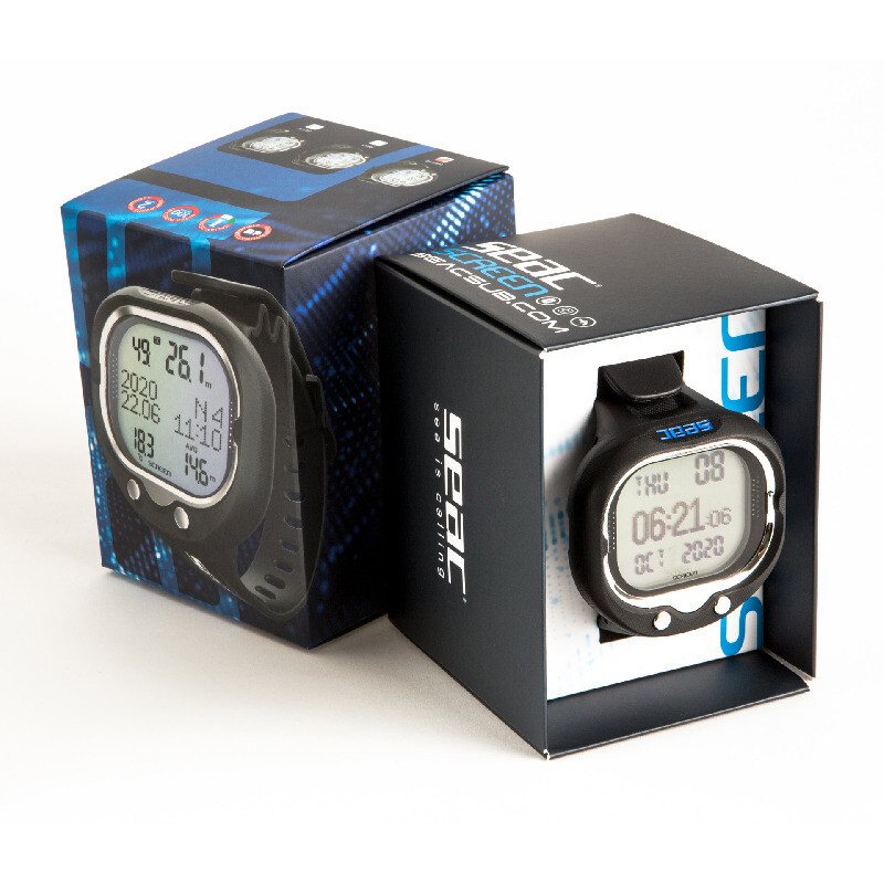 Seac Screen Black/Blue Dive Computer – Wrist Dive Computer(1600008000525A)