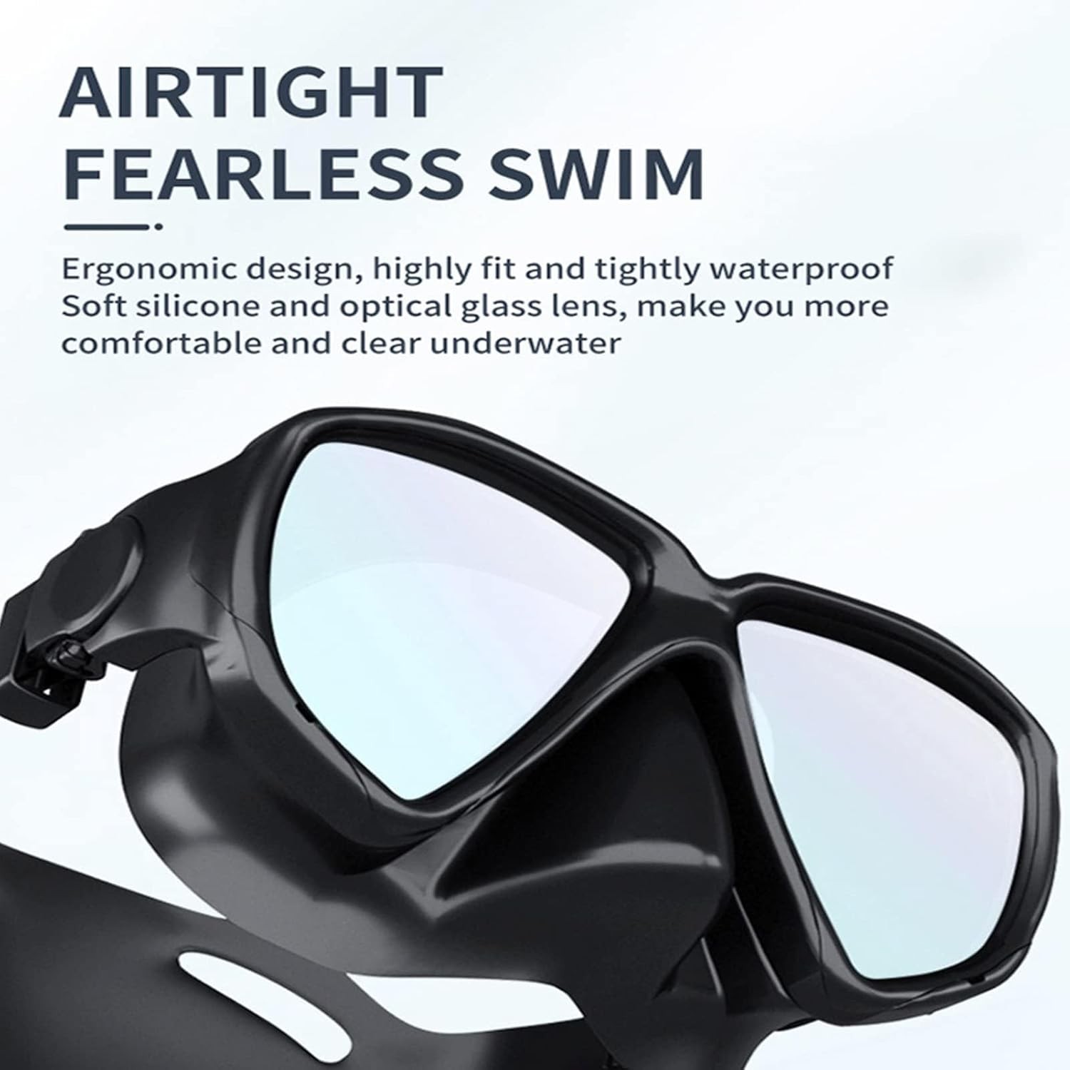 GOYOJO 2L Scuba Diving Tank Kit, Oxygen Underwater Pump & Diving Glasses & Vest