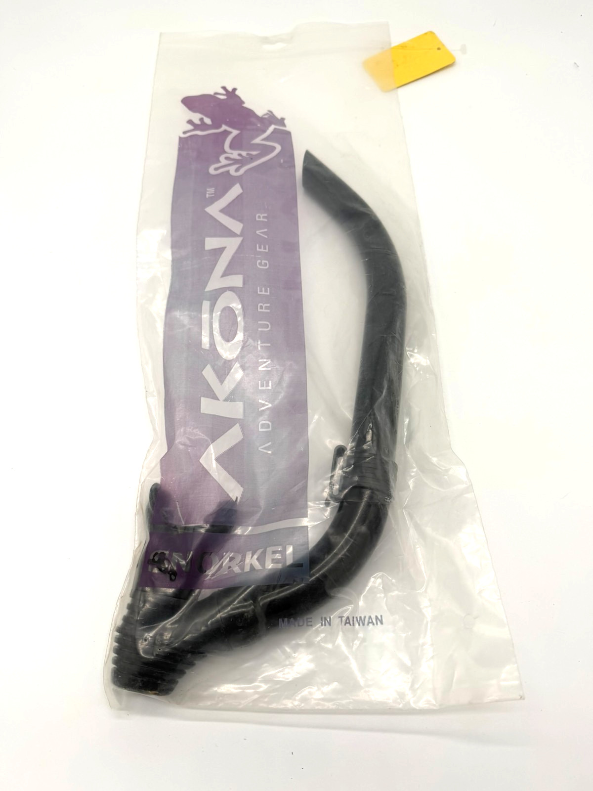 Akona Caicos Snorkel -Black Silicone- New In Original Packaging – Scuba Diving