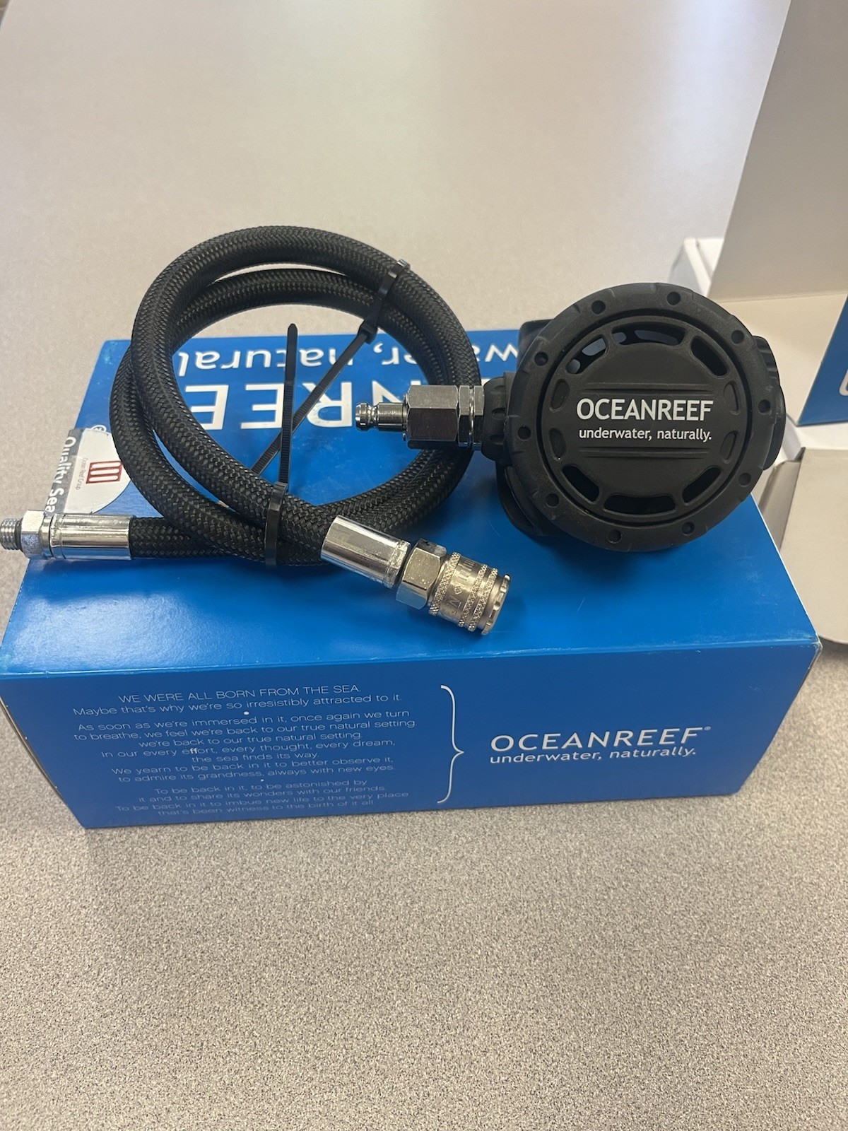 Ocean Reef Primary 2nd Stage Regulator w/ Quick Connection Hose QC NEW