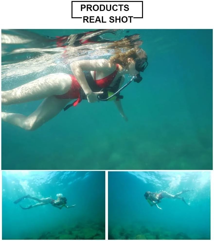 1L Scuba Diving Tanks Snorkeling Mask Breathing Apparatus Dive Snorkel Air Tank