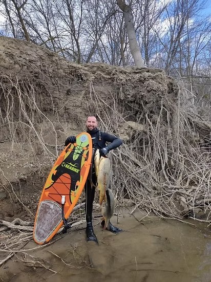 Seabike Spearfishing Set Sea bike for fishing or spearfishing