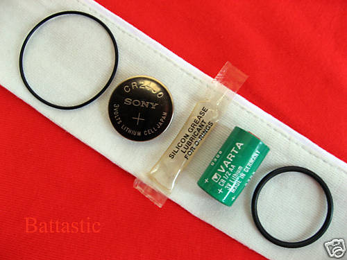 Battery Kit For Suunto D9 Recv & Trans, Complete, NEW!