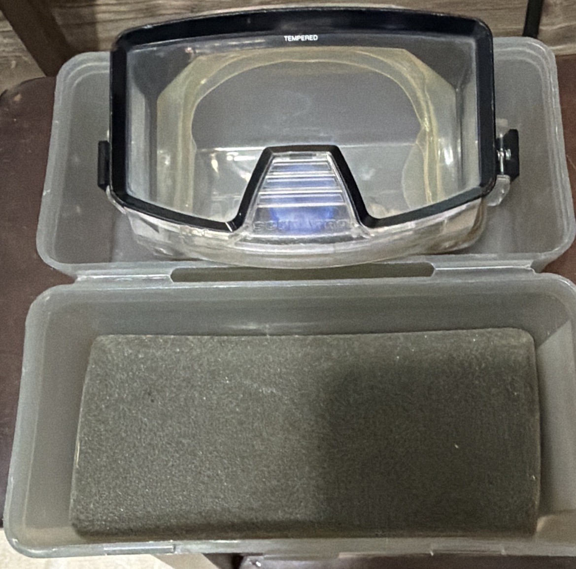 Scubapro Compact Tri-Vent Compact Crystal/Clear Dive Mask 24-377-000