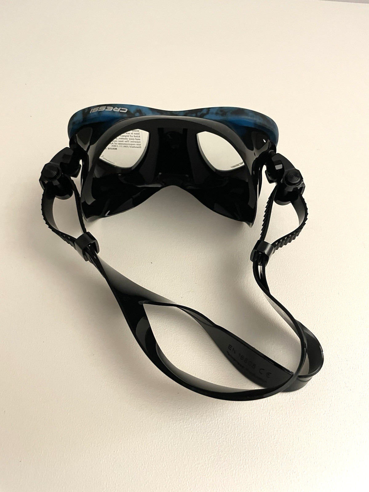 CRESSI Metis Mask for Freediving and Photo Sub Blue Hunter Unisex Adult New