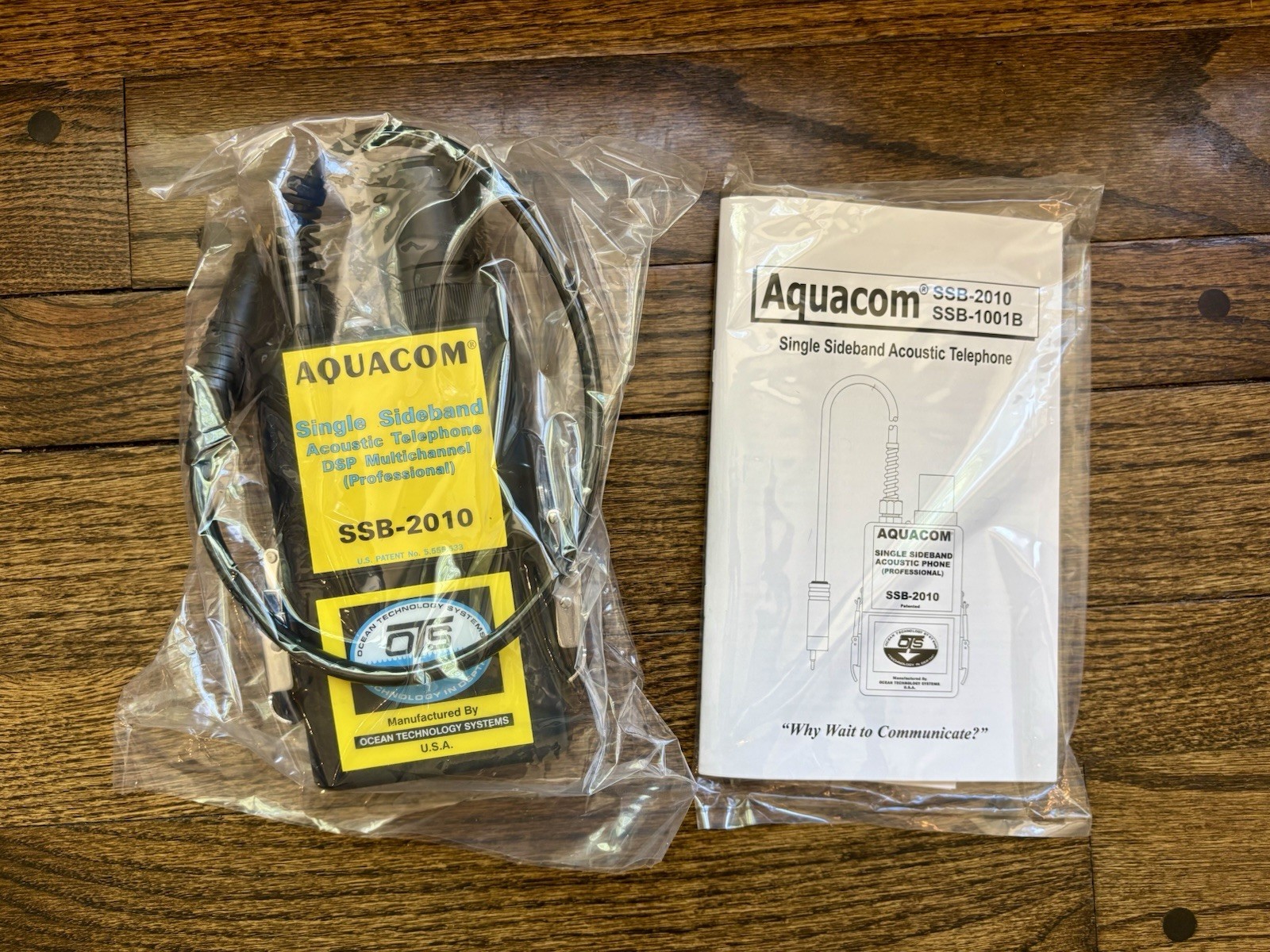 BRAND NEW OTS Aquacom SSB-2010 4ch Underwater Transceiver for Scuba Diving
