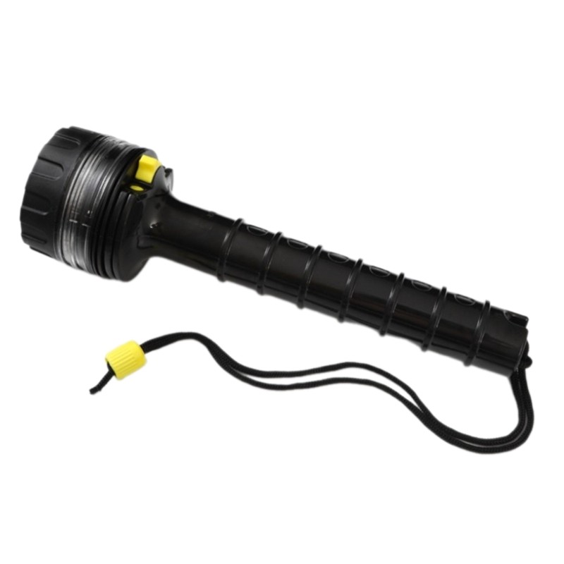 Diving Torch Underwaters IPX8 Watertight LED Flashlight Diving Safety Light