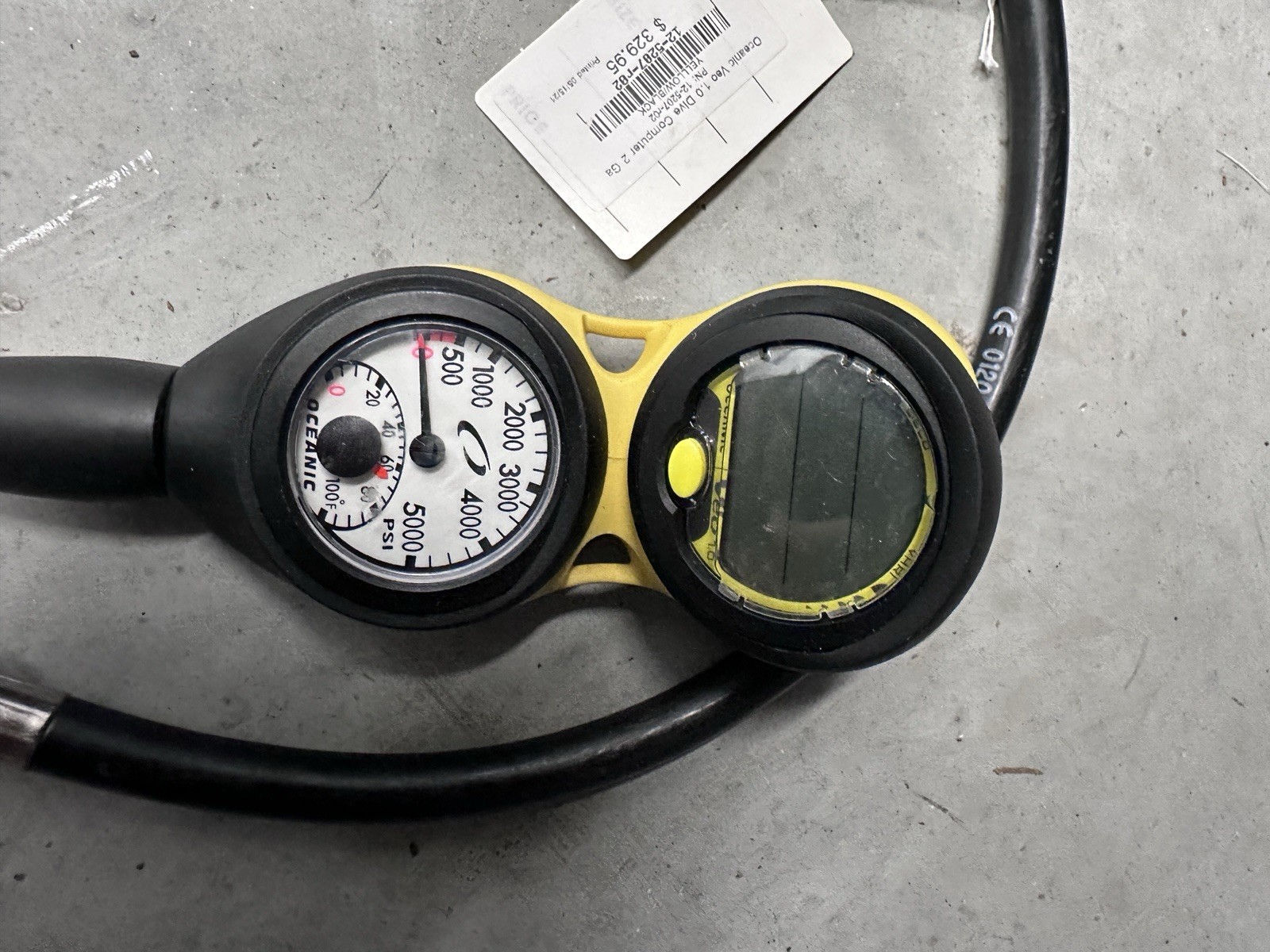 Oceanic Veo 1.0 Dive Computer Untested, Requires Battery and Strap