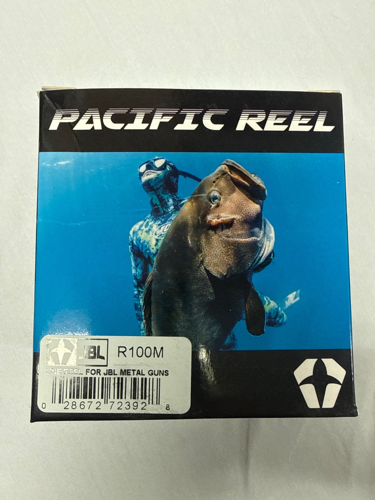 JBL Pacific Reel w metal gun adapter spear gun, 0301, 0306