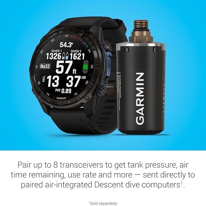 NEW Garmin Descent T2 Transceiver with Subwave™ Wireless Com 010-13308-00