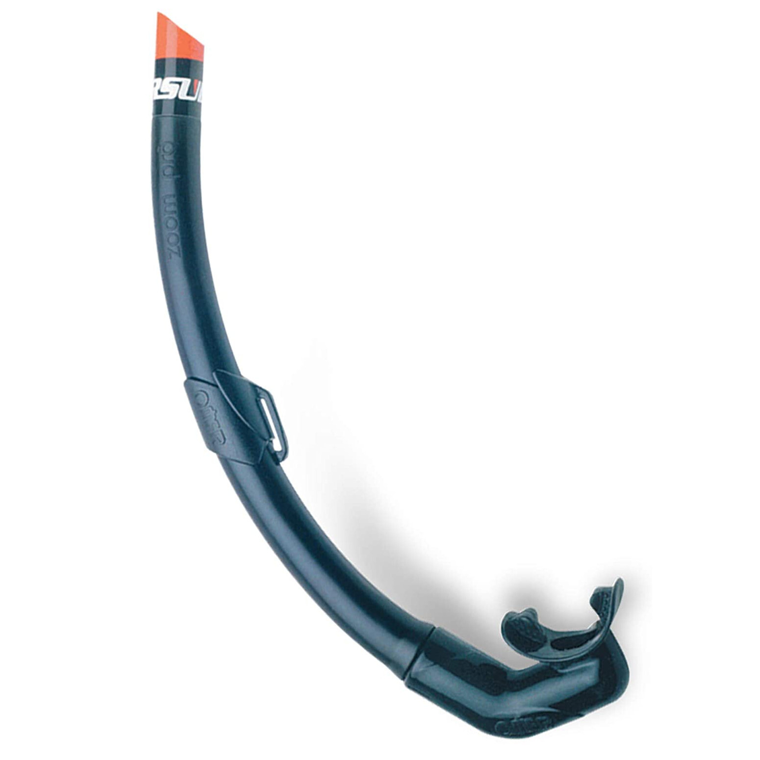 Open Box Omer Zoom Snorkels – Black Silicone