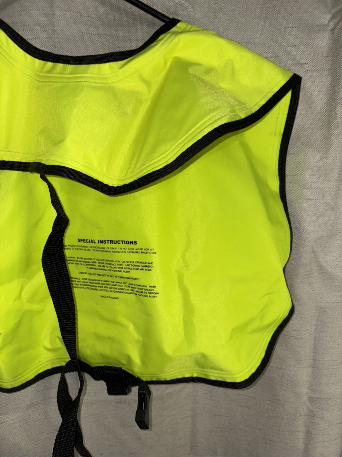 Akona Adventure Gear Yellow Bright Snorkel Vest – Adult Snorkeling Scuba Diving
