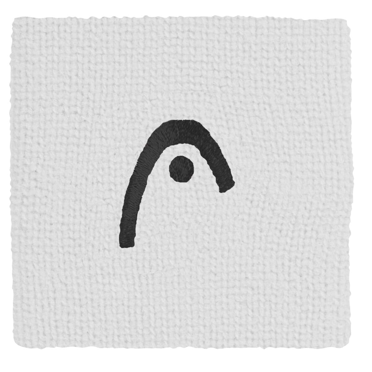 HEAD Unisex Adults 2.5″ Wristband Sweat Band Tennis One Size, White