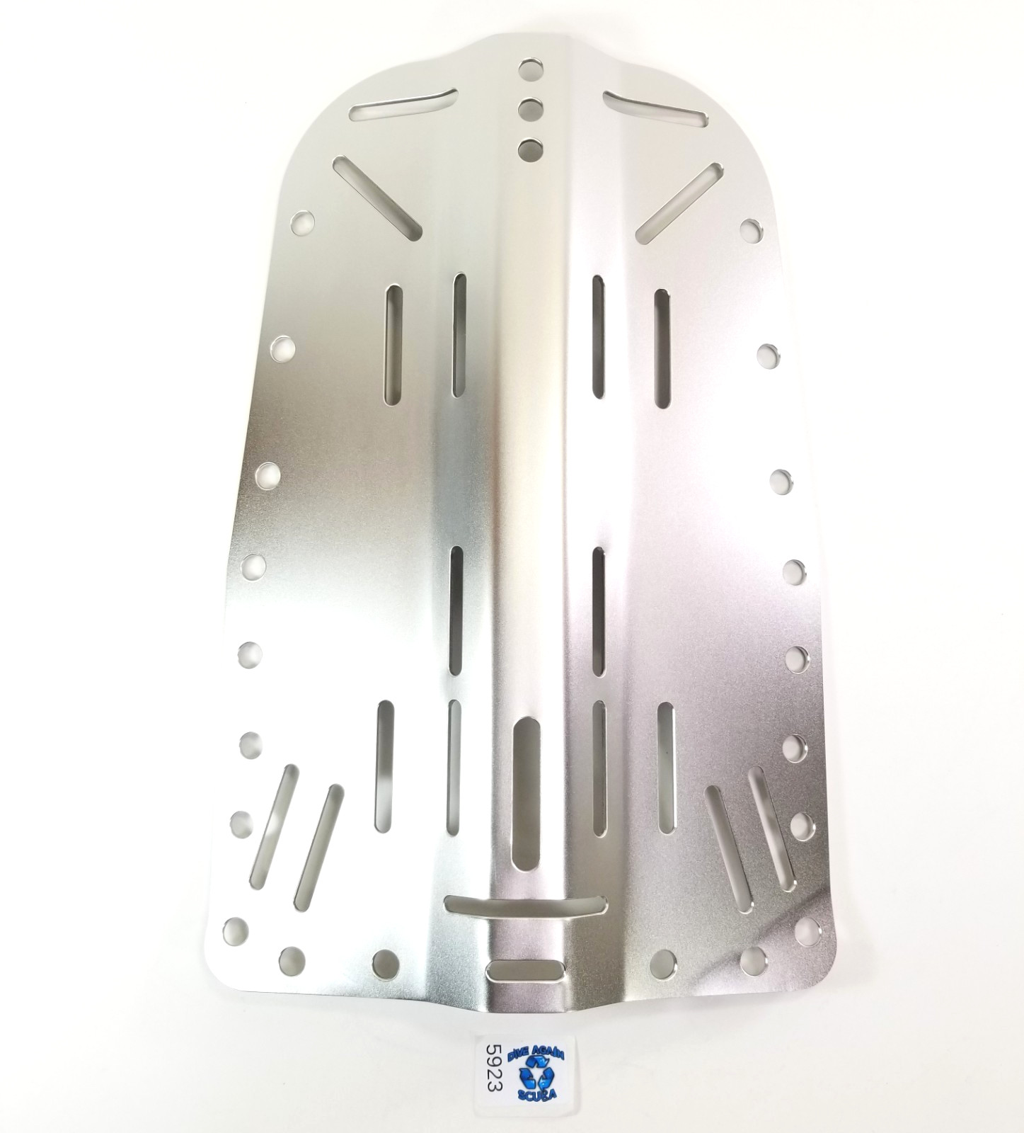 Stainless Steel Backplate Scuba Dive Tech Side Mount Doubles / Single BCD 15×10
