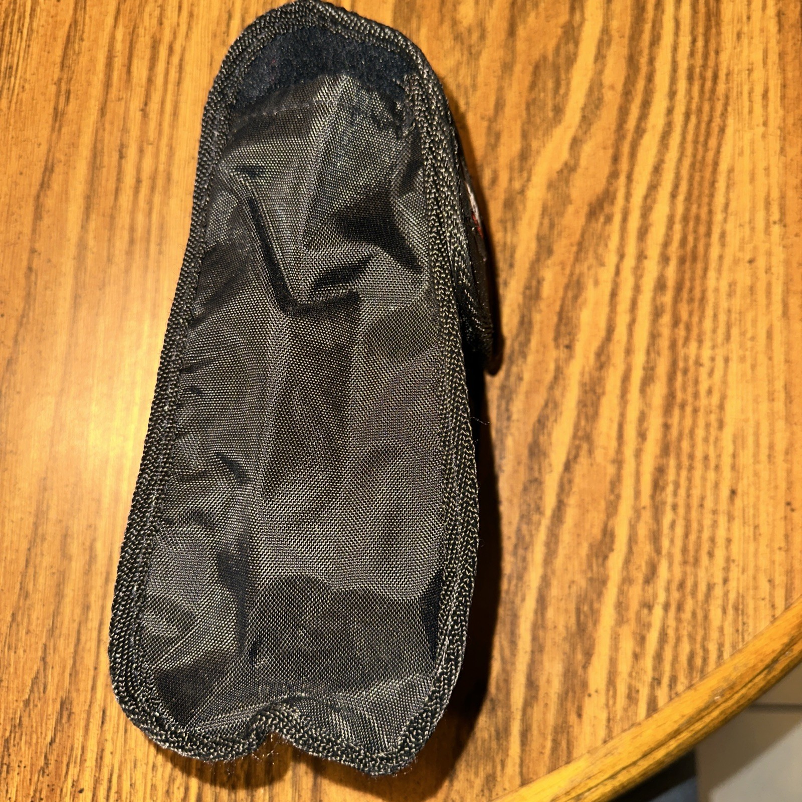 Vintage NOS Scubapro Mask Bag Soft Case Heavy Nylon Soft Pile Interior Black