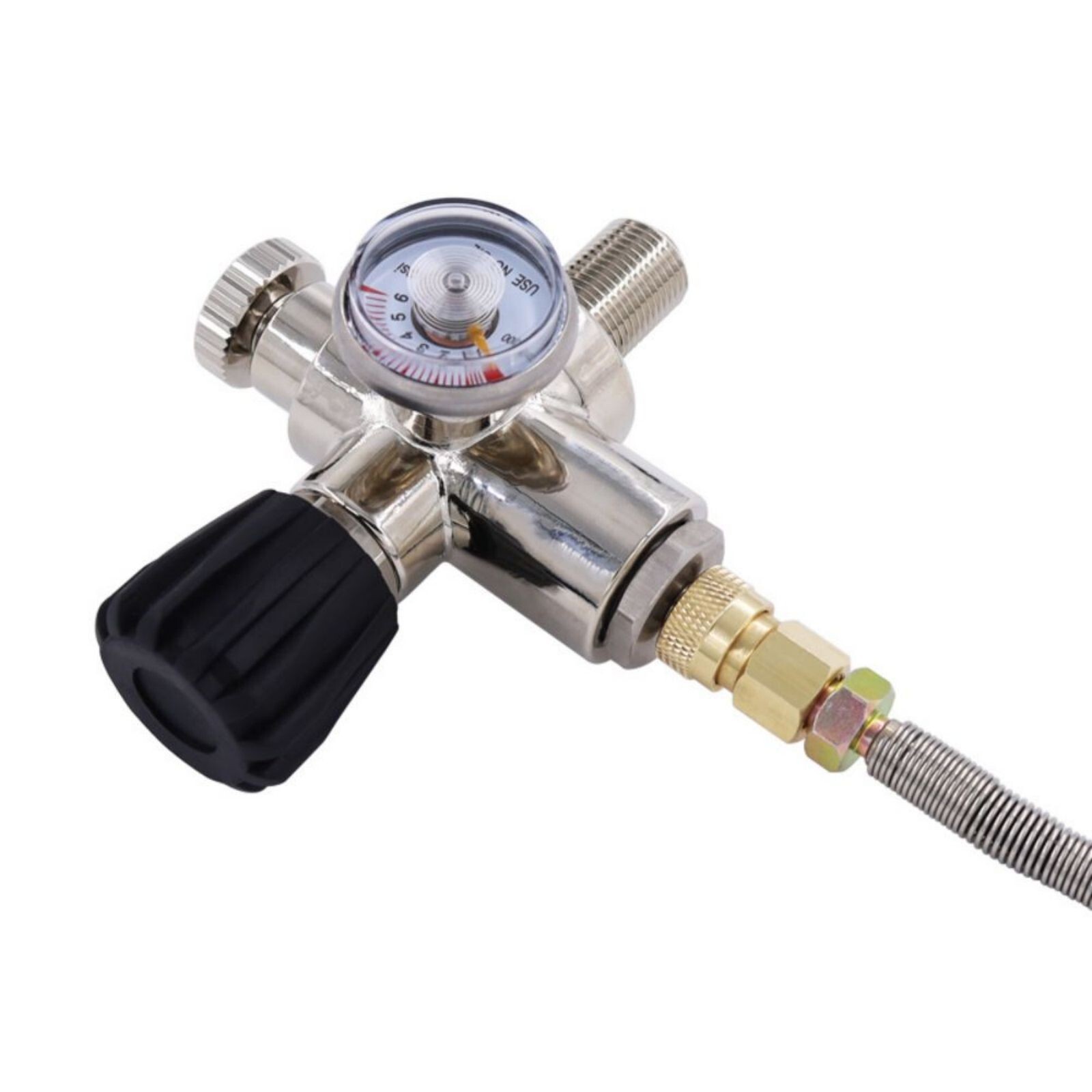 TUXING 4500 Psi Pcp Air Tank 4.7L Carbon Fiber HPA Tank with Valve for Paintball