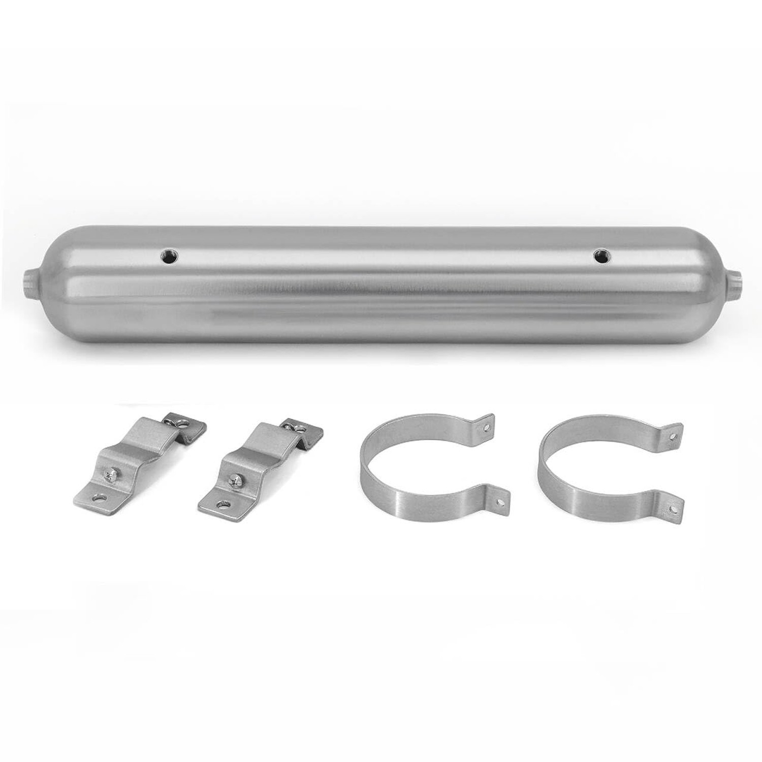 1.5 Gallon Aluminum Seamless Air Tank 5 Ports G1/4″ Surface Polished 200PSI R…