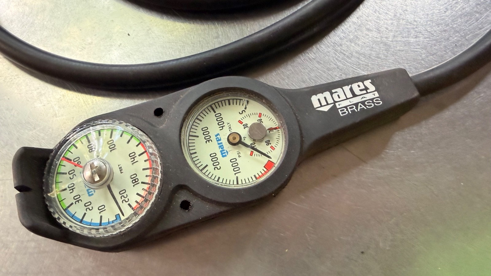 Oceanic Delta Regulator + Octo + Mares Gauge Console – TESTED – PASSED
