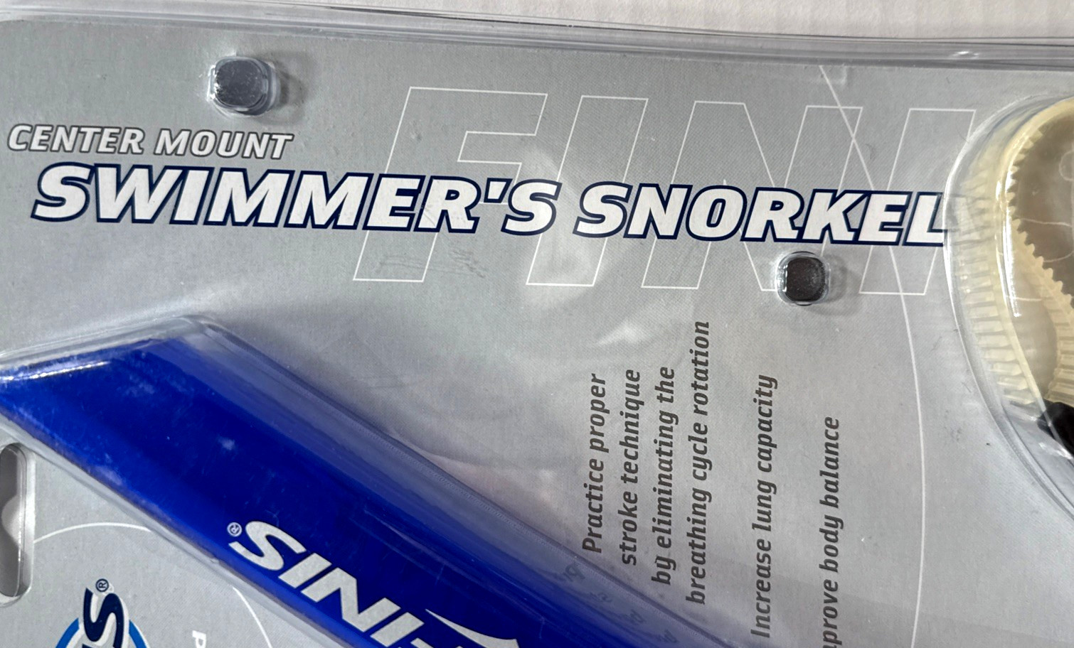 Finis Swimmer’s Snorkel – Center Mount – New!