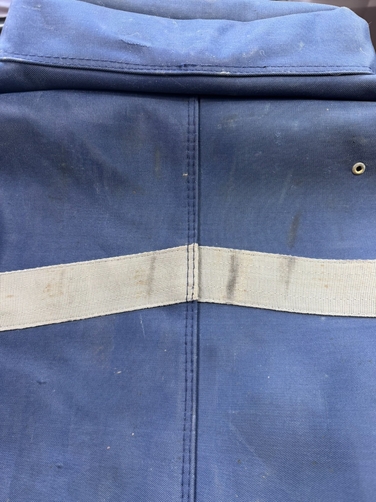 Vintage Olympic Diver Scuba Gear Bag Large Navy Blue Multi-Pocket Heavy Duty