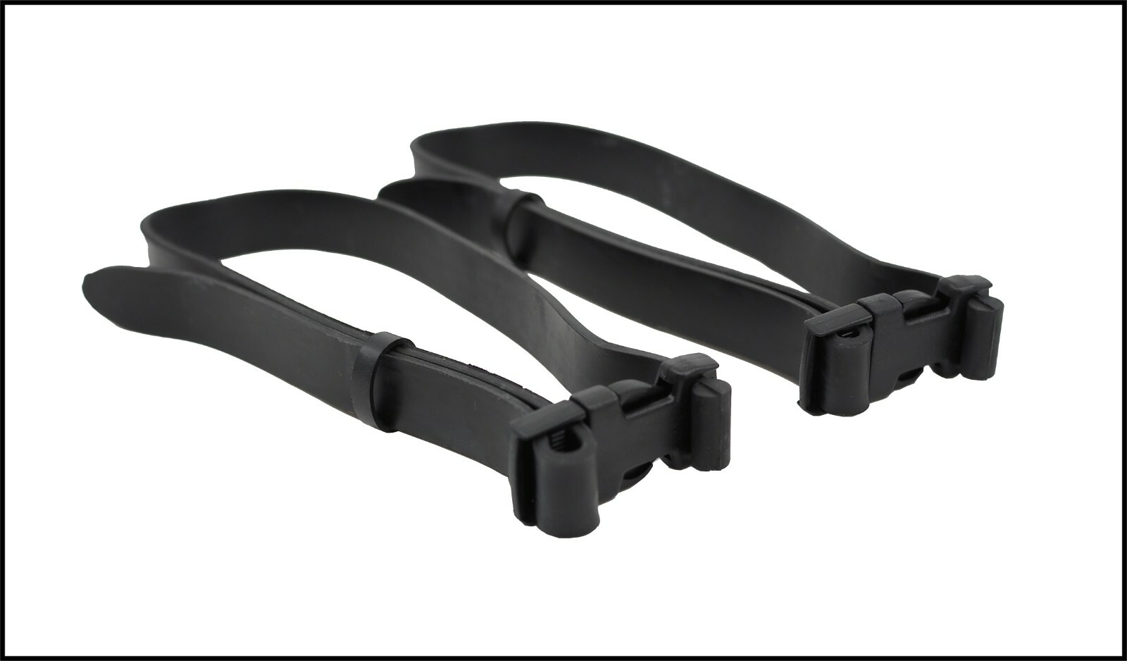 Rubber Leg Straps for Diving Knife Sheath, Set of 2