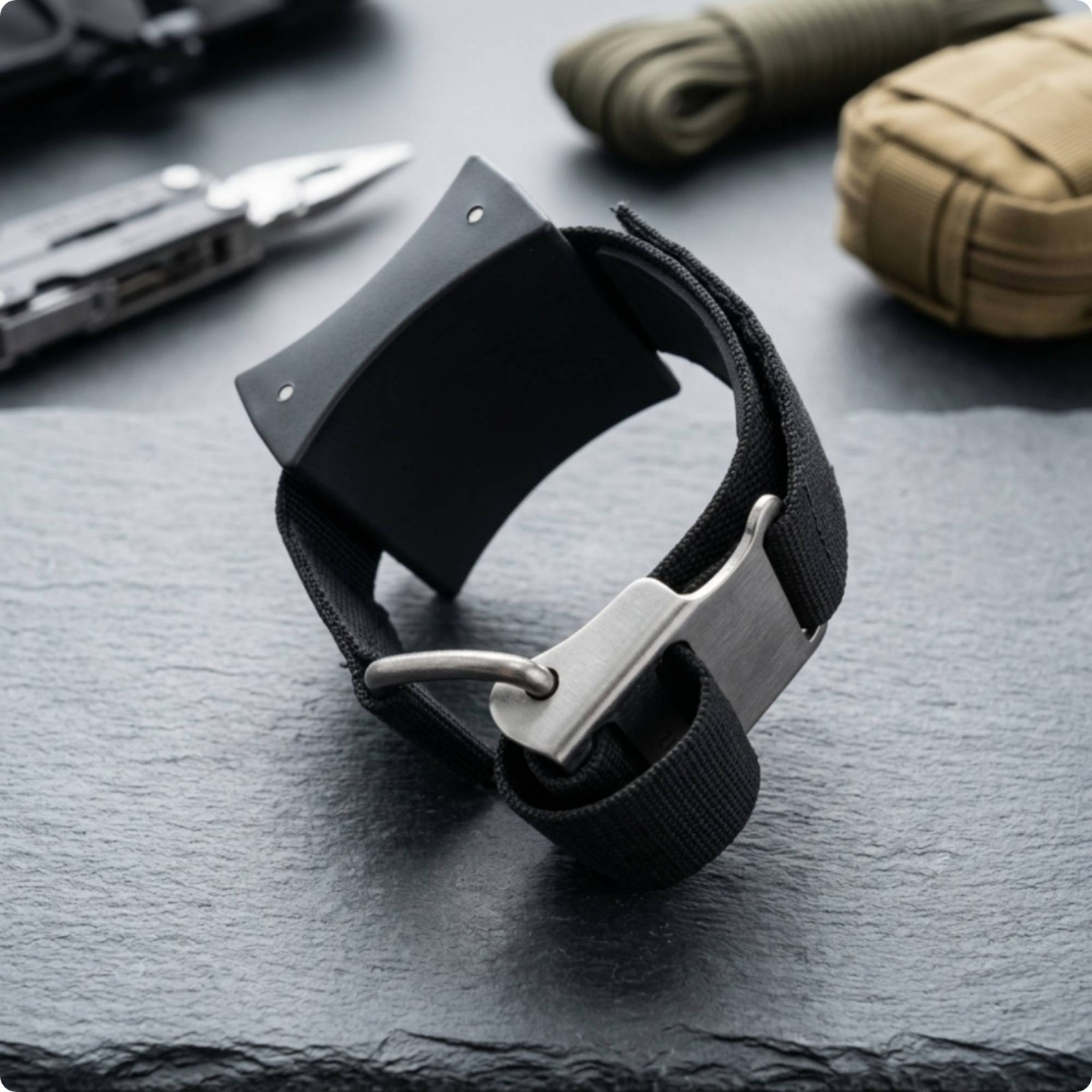 Secondary Tank Strap Band Metal Hook Diving Strap Band Rectangular Opening