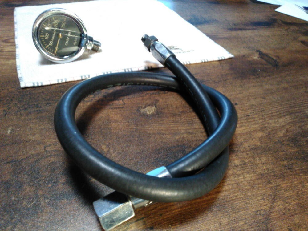 Vintage CRESSI SUB High-pressure Single Gauge