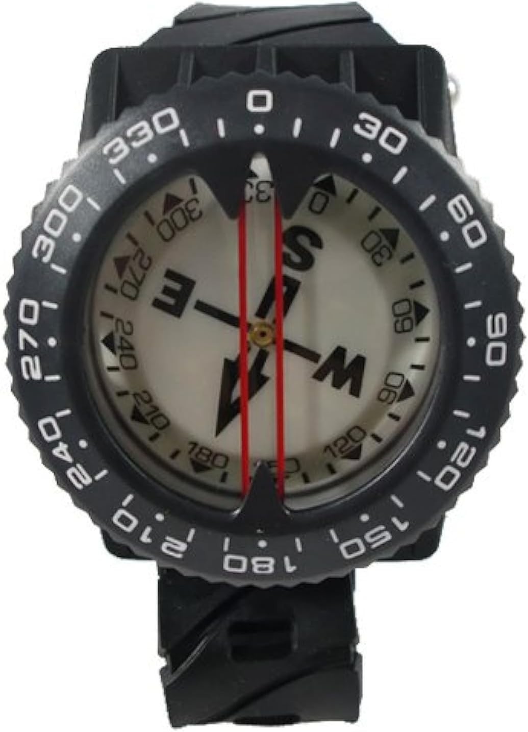 Diving Compass Wrist/Bungee Mount – Easy-to-Read Underwater Navigation Tool f…