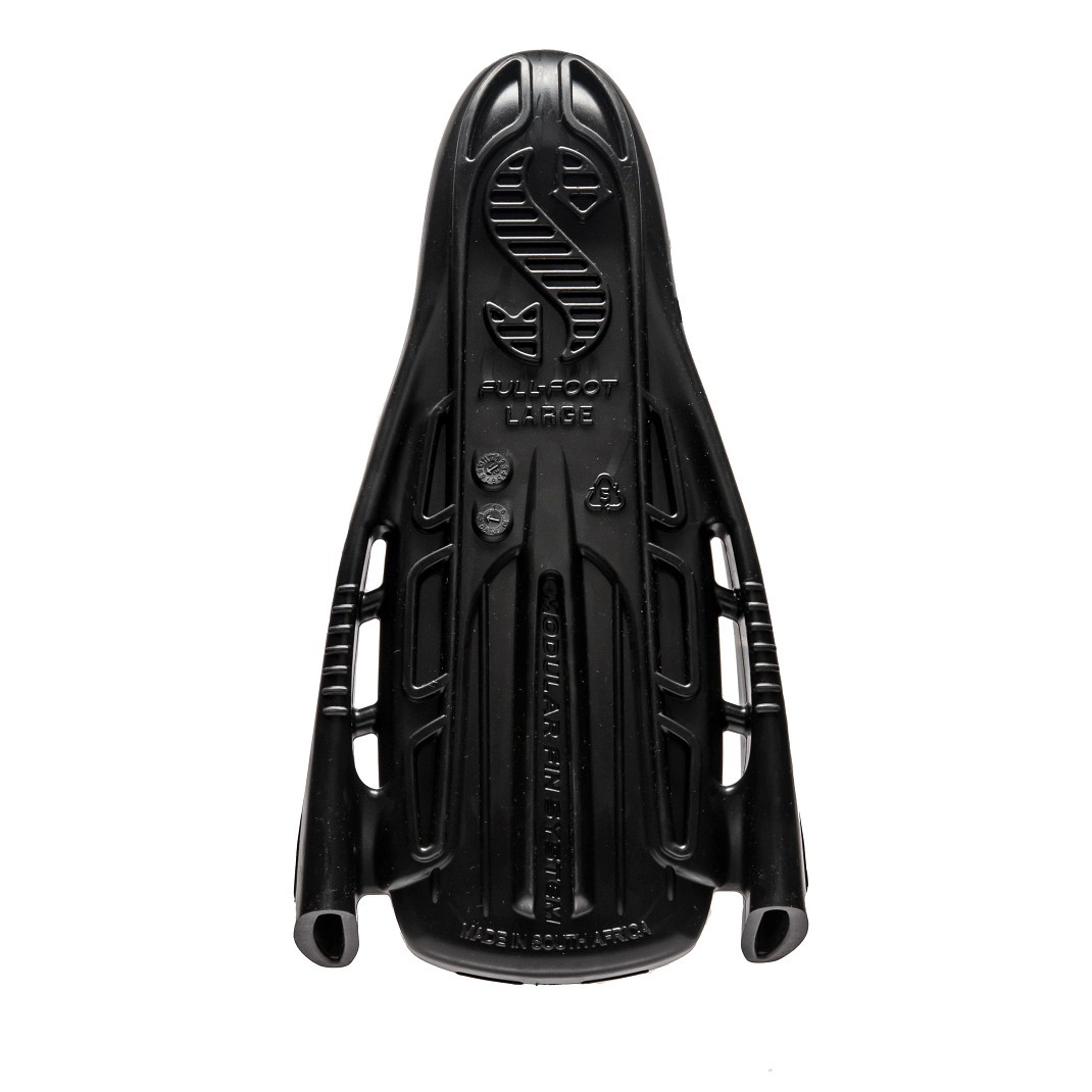 Scubapro Seawing Supernova Full Foot Pocket Fins, Black, S
