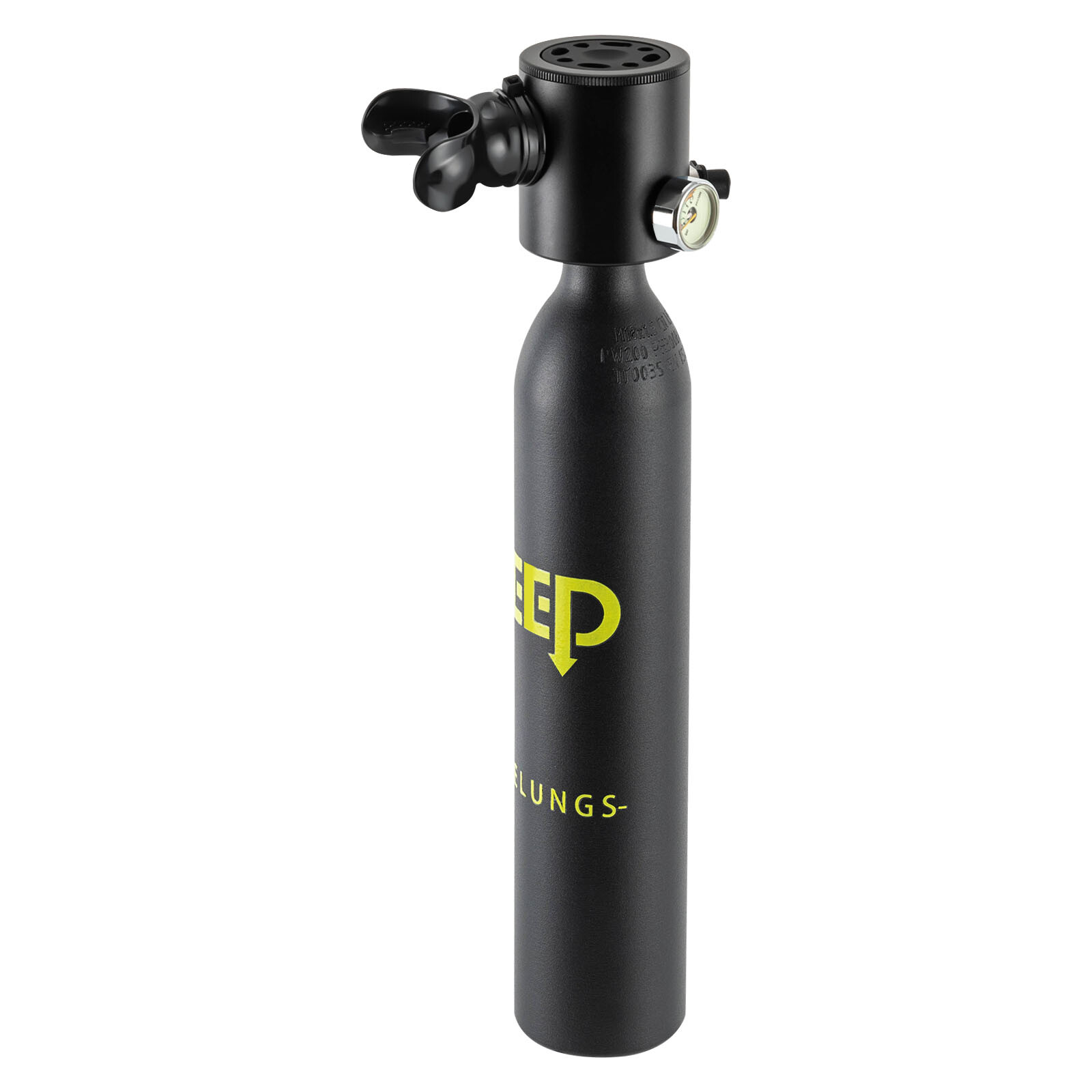 Mini 0.5L Scuba Oxygen Cylinder Diving Air Tank Kit Snorkeling Breath Equipment